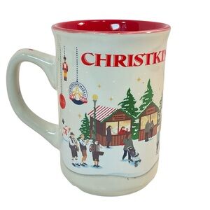 Christkindlmarket Holiday Coffee Cup Tea Mug Collectible Gift German Pretzel